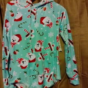 Christmas pullover with hood